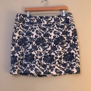 Zipper back, Ann Taylor skirt